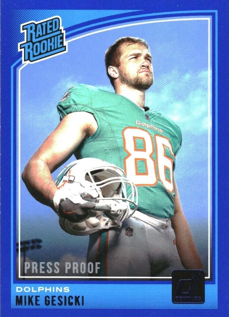 Mike Gesicki trading card