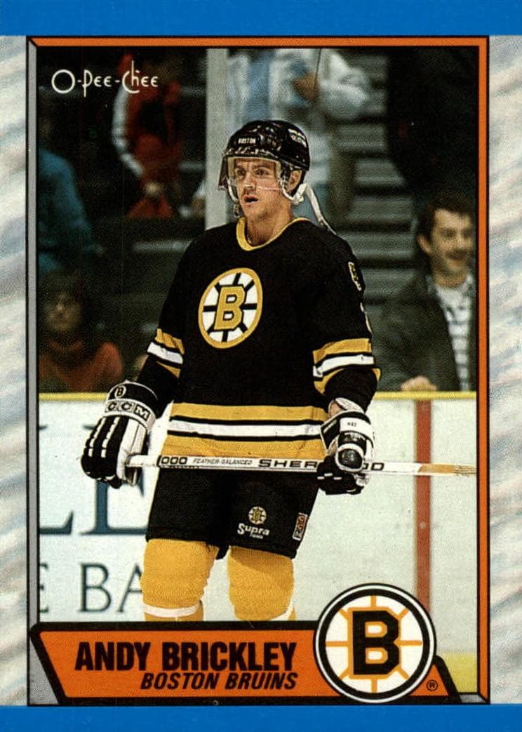 Andy Brickley trading card
