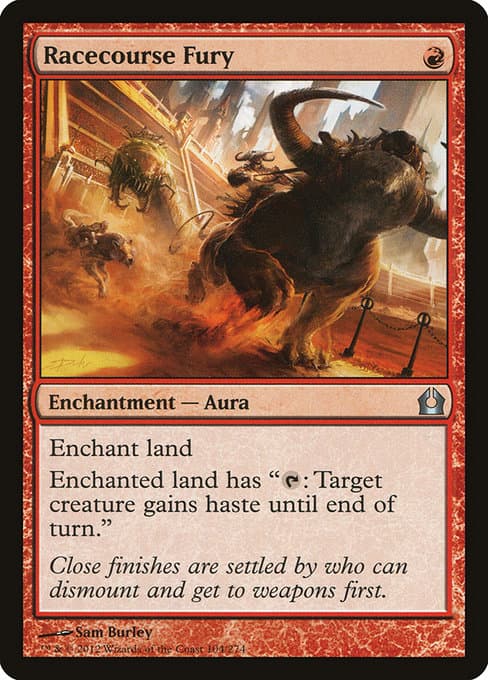 Racecourse Fury 2012 Magic: The Gathering