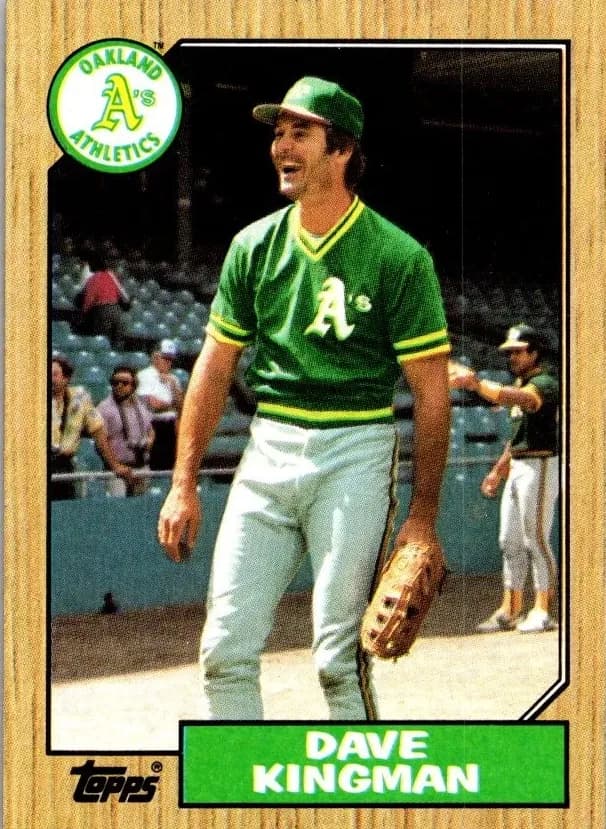 Dave Kingman 1987 topps Topps
