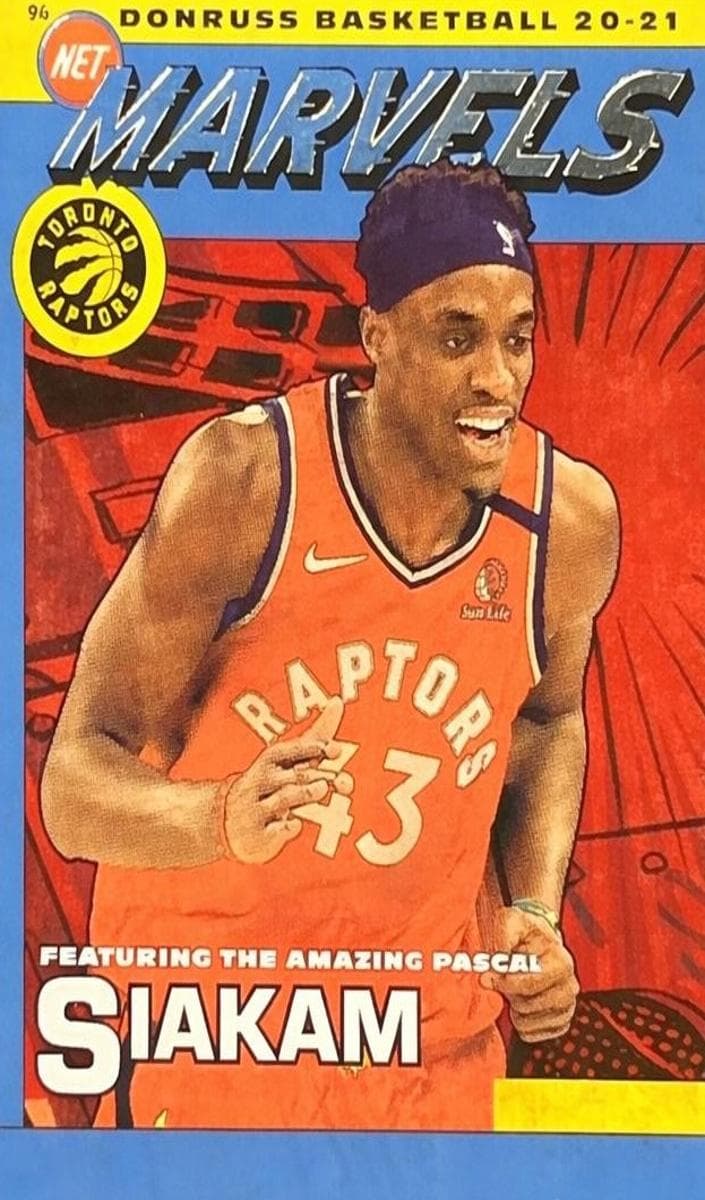 Pascal Siakam 2020 panini Donruss