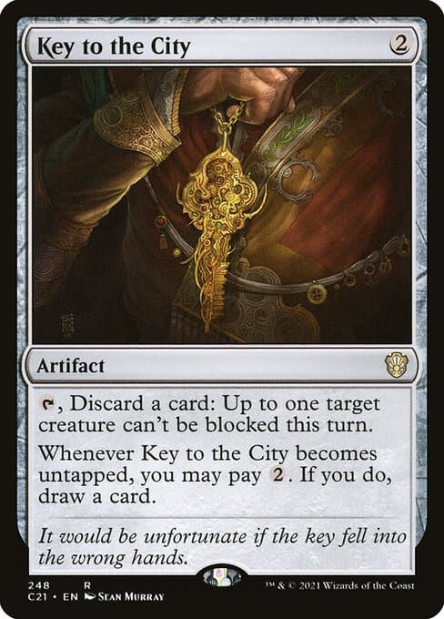 Key to the City 2019 Magic: The Gathering Commander 2019