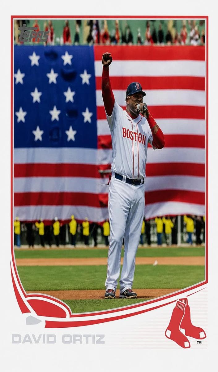 David Ortiz 2013 topps