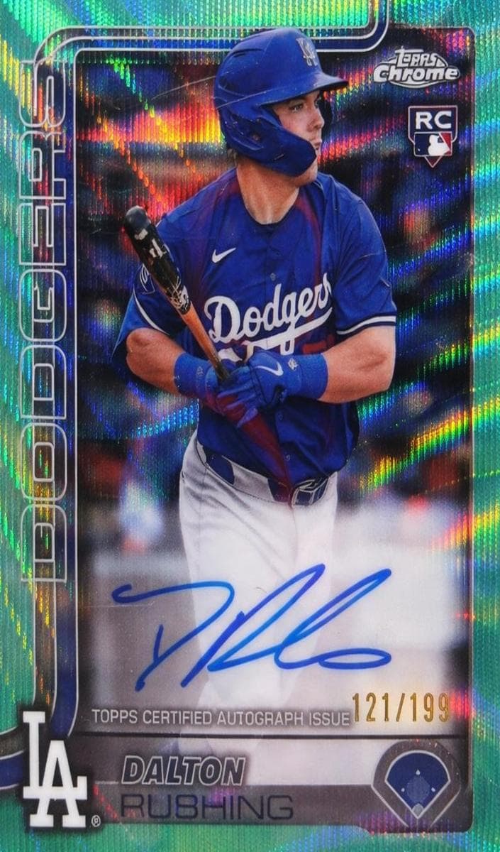 Dalton Rushing 2025 topps Topps Chrome Update