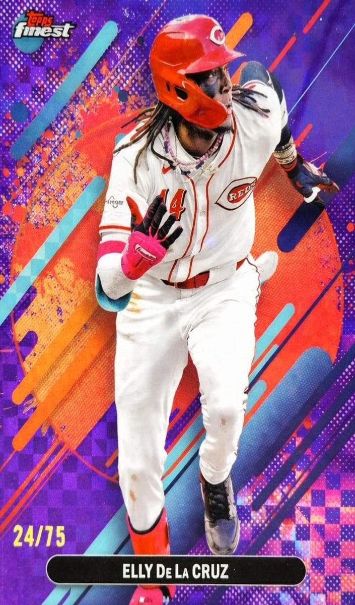 Elly De La Cruz 2025 topps Topps Finest