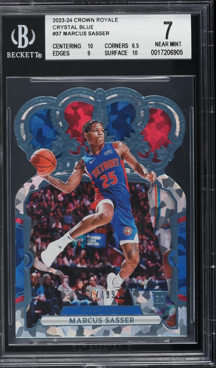 Marcus Sasser 2023 panini Panini Crown Royale