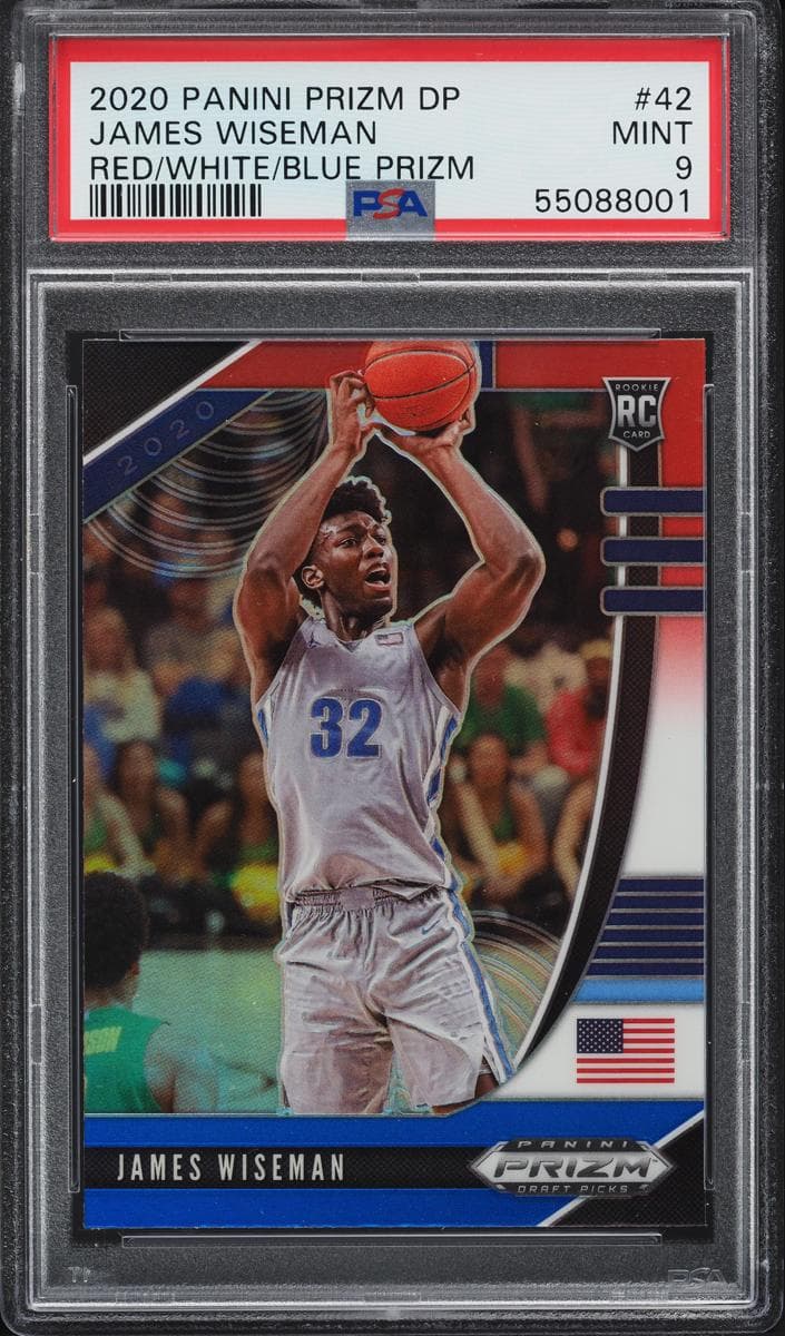 James Wiseman 2020 panini Panini Prizm Draft Picks