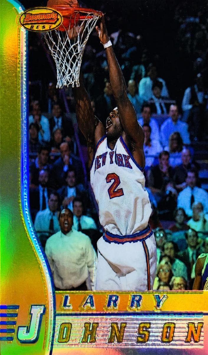 Larry Johnson 1996 unknown Bowman's Best