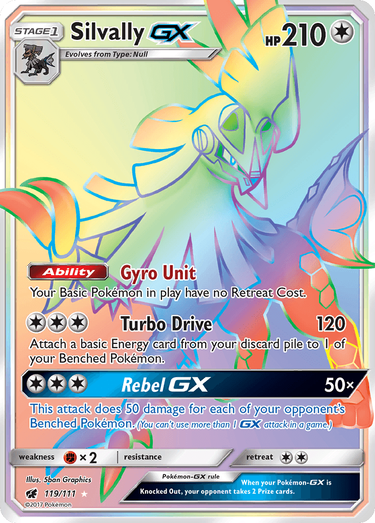 Silvally GX 2017 Pokemon