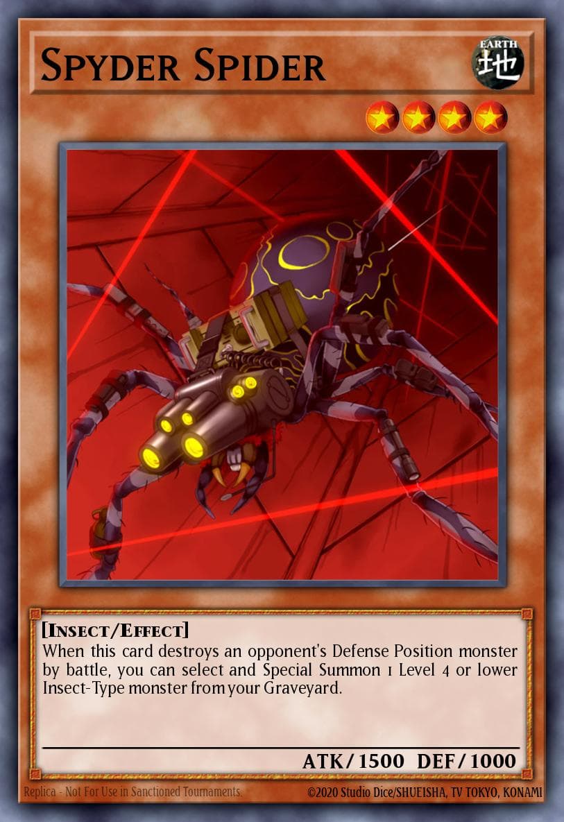 Spyder Spider 2009 Yu-Gi-Oh! Stardust Overdrive