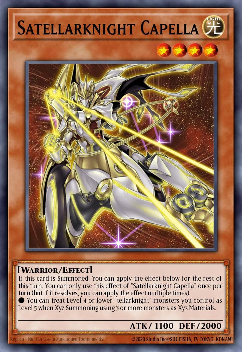 Satellarknight Capella 2015 Yu-Gi-Oh! 2015 Mega-Tin Mega Pack