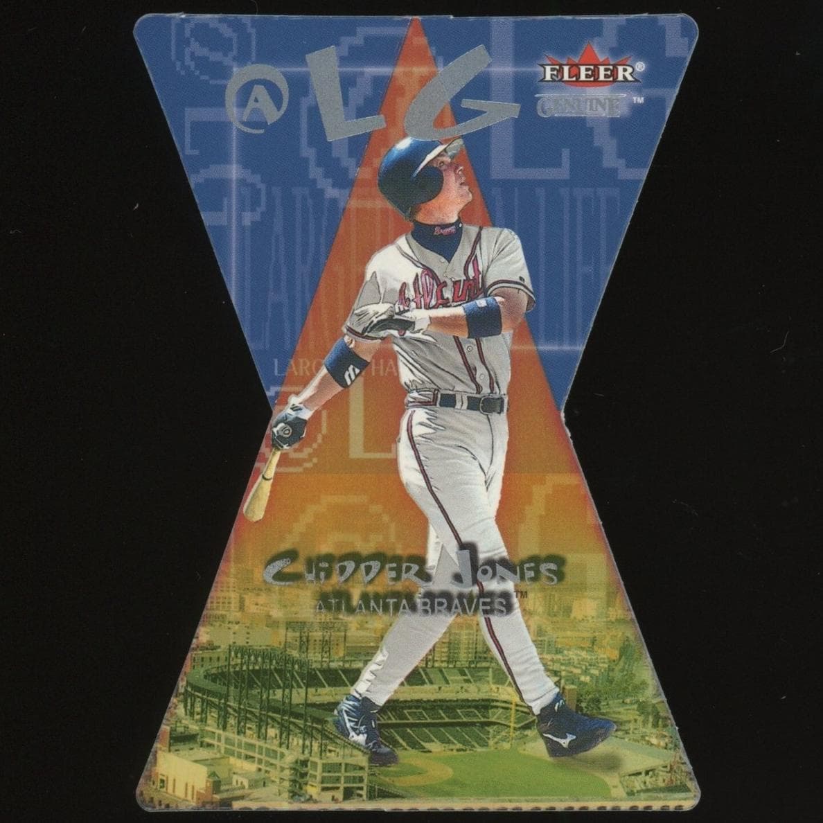 Chipper Jones 2001 fleer Fleer Genuine