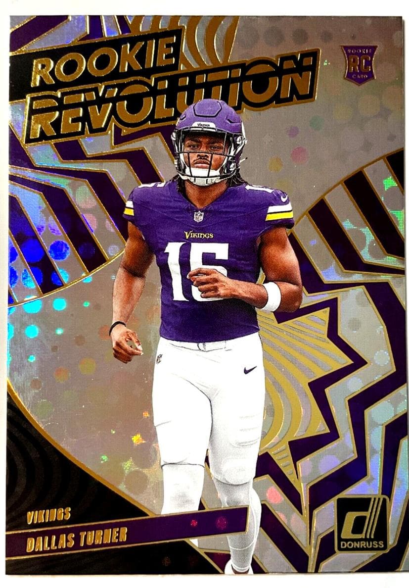 Dallas Turner 2024 panini Donruss