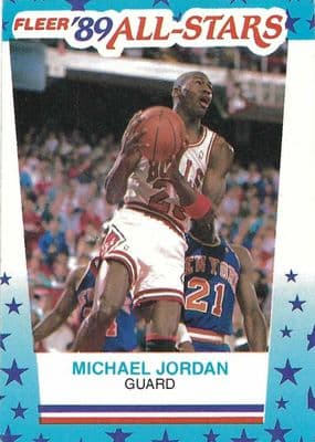 Michael Jordan 1989 fleer