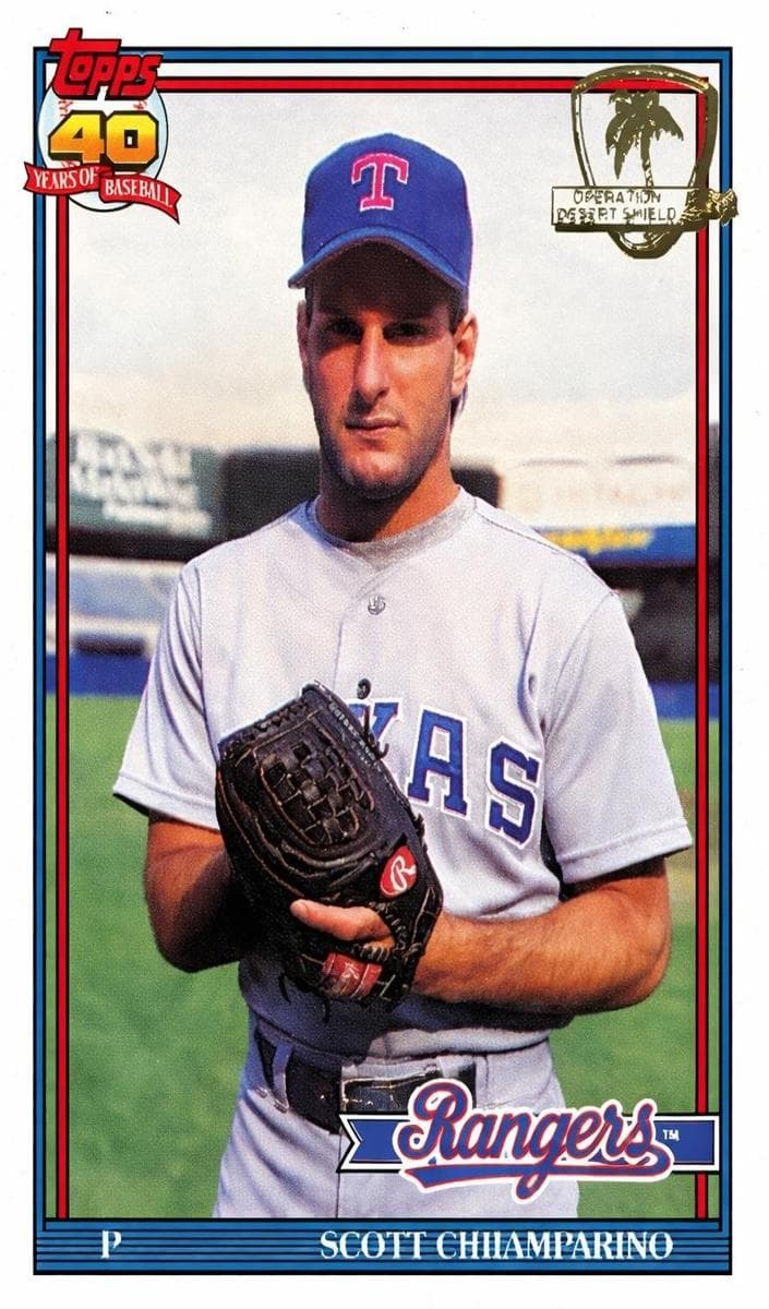 Scott Chiamparino 1991 topps