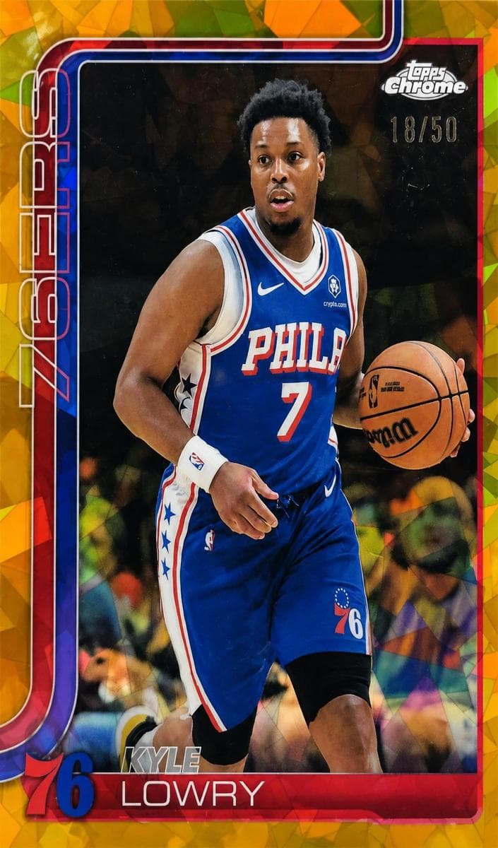 OG Anunoby 2025 topps Topps Chrome Sapphire