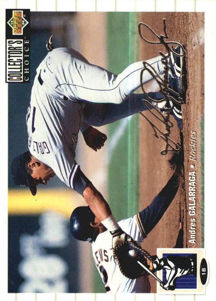 Andres Galarraga 1994 unknown Collector's Choice