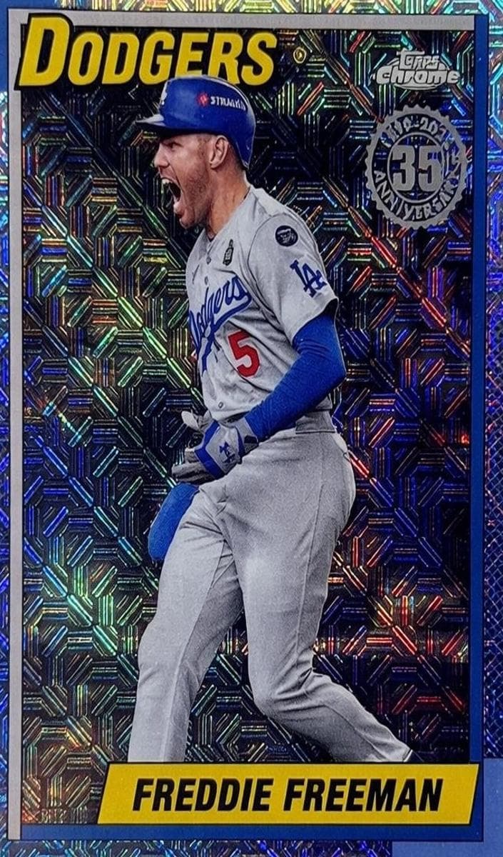 Freddie Freeman 2025 topps Topps