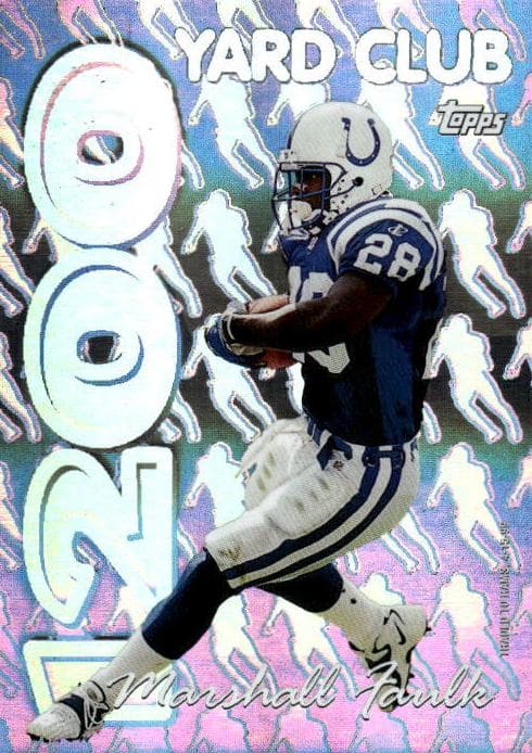 Marshall Faulk 1999 topps Topps