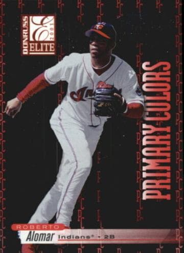 Roberto Alomar 2001 panini Donruss Elite