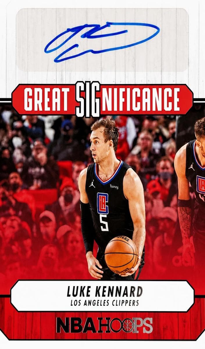 Luke Kennard 2022 panini Hoops