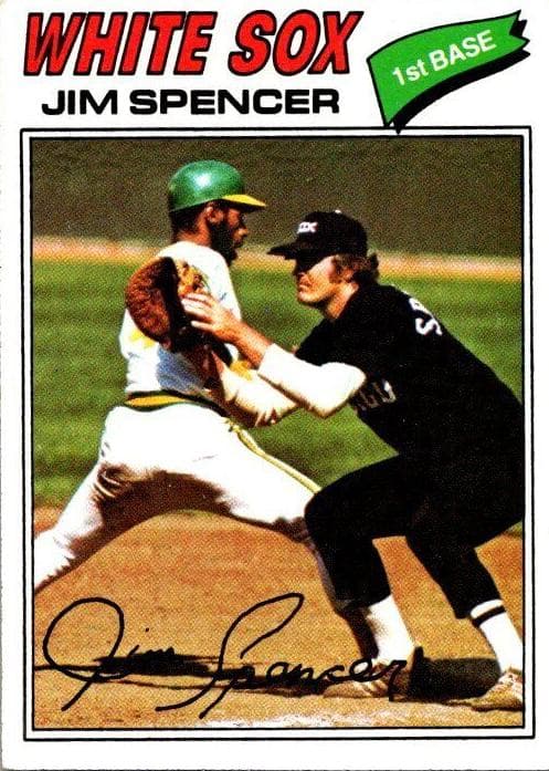Jim Spencer 1977 topps Topps