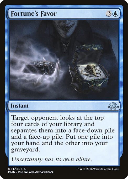 Fortune's Favor 2016 Magic: The Gathering Eldritch Moon