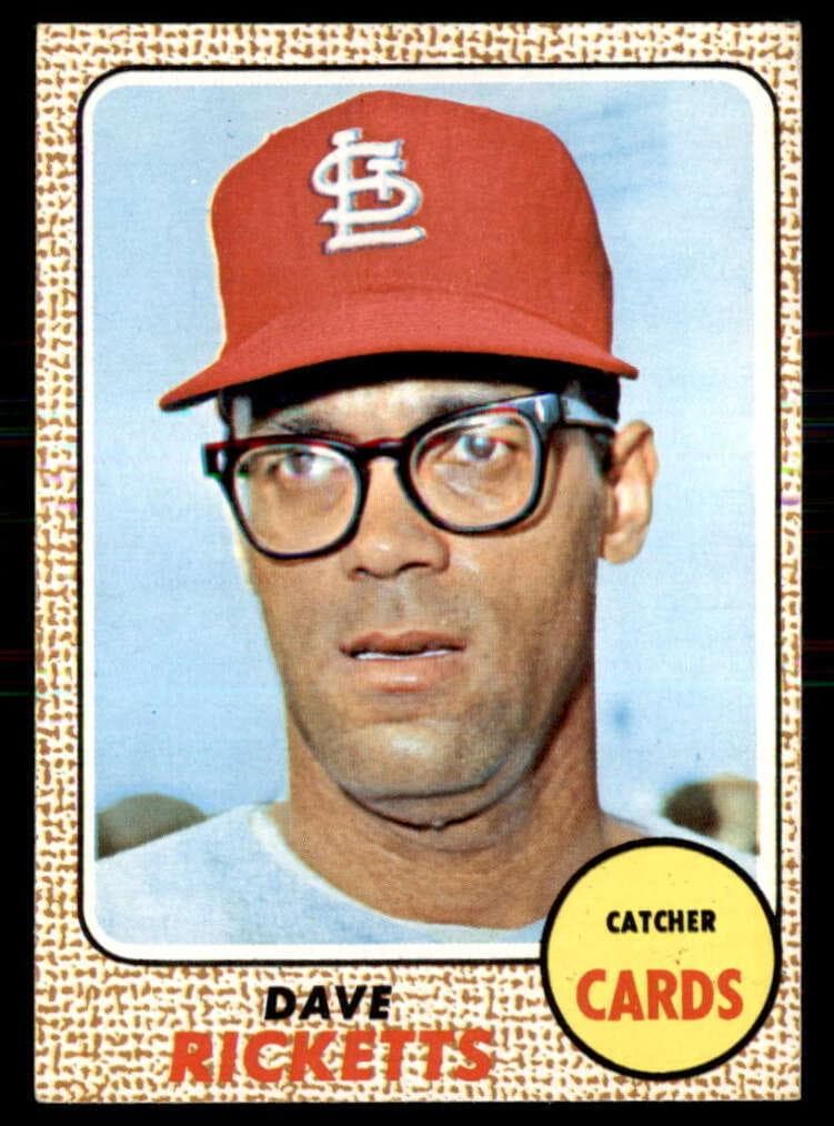 Dave Ricketts 1968 topps Topps