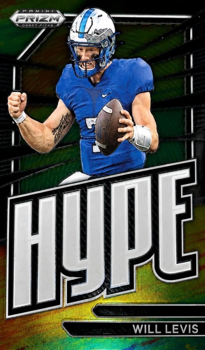 Will Levis 2023 panini Prizm Draft Picks Hype