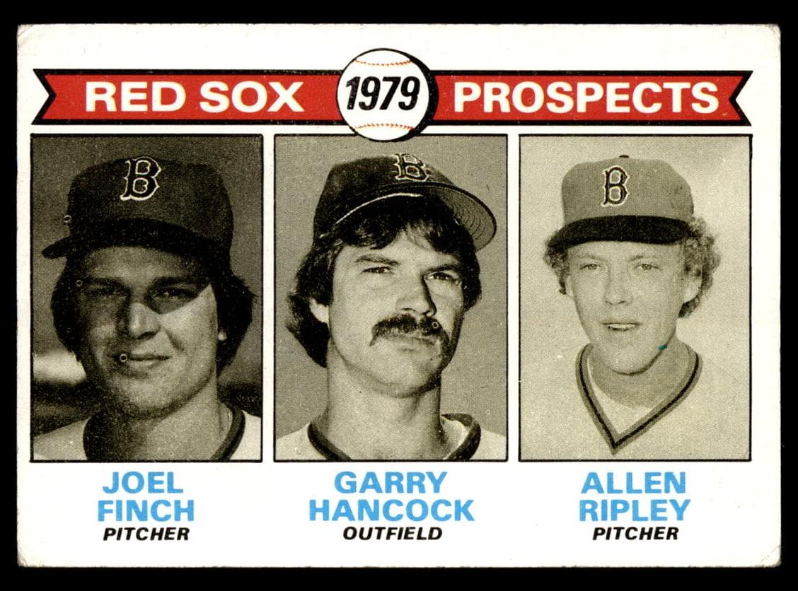 Red Sox 1979 Prospects (Joel Finch / Garry Hancock / Allen Ripley) #702