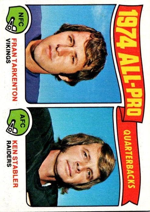 1974 All-Pro Quarterbacks (Fran Tarkenton / Ken Stabler) #208