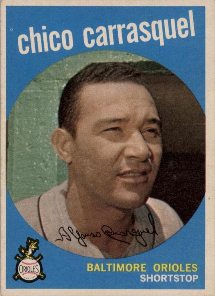 Chico Carrasquel 1959 topps Topps