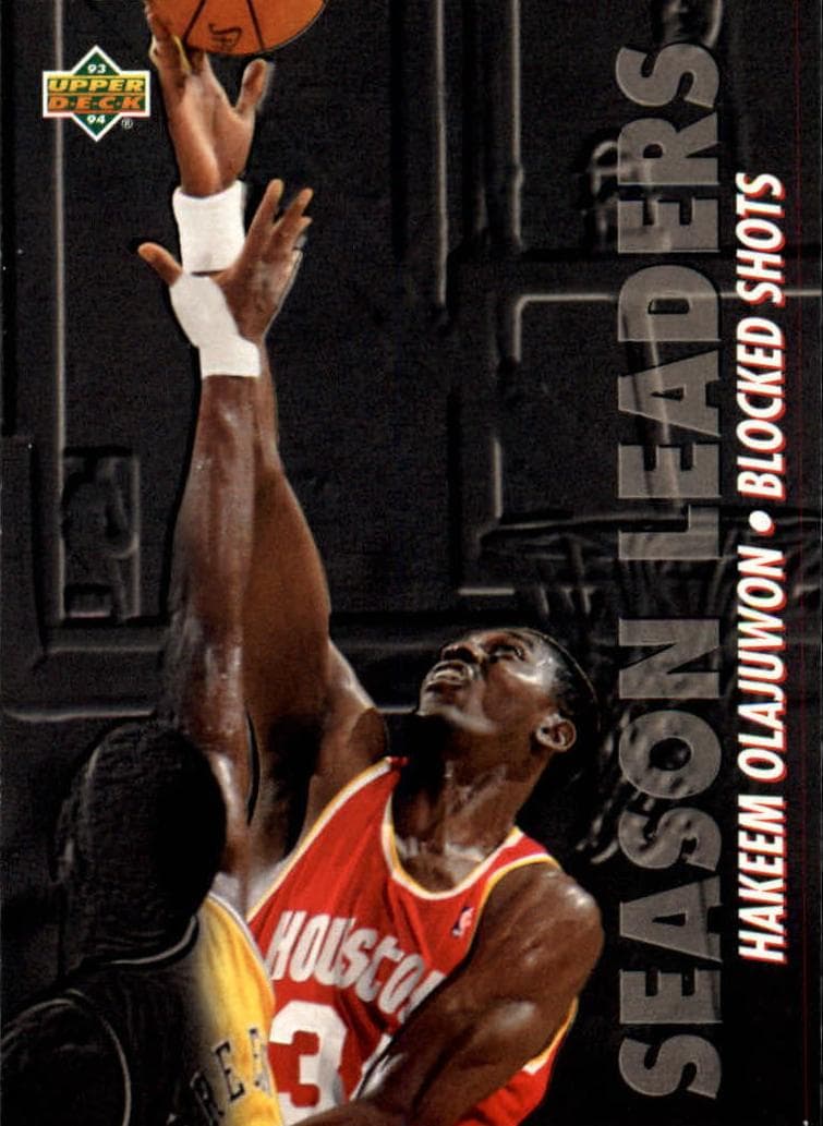 Hakeem Olajuwon 1993 upper-deck Upper Deck