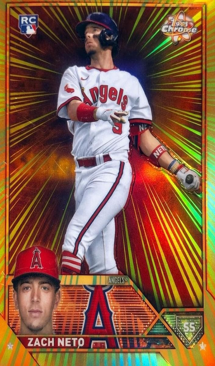 Zach Neto 2023 topps Topps Chrome Update