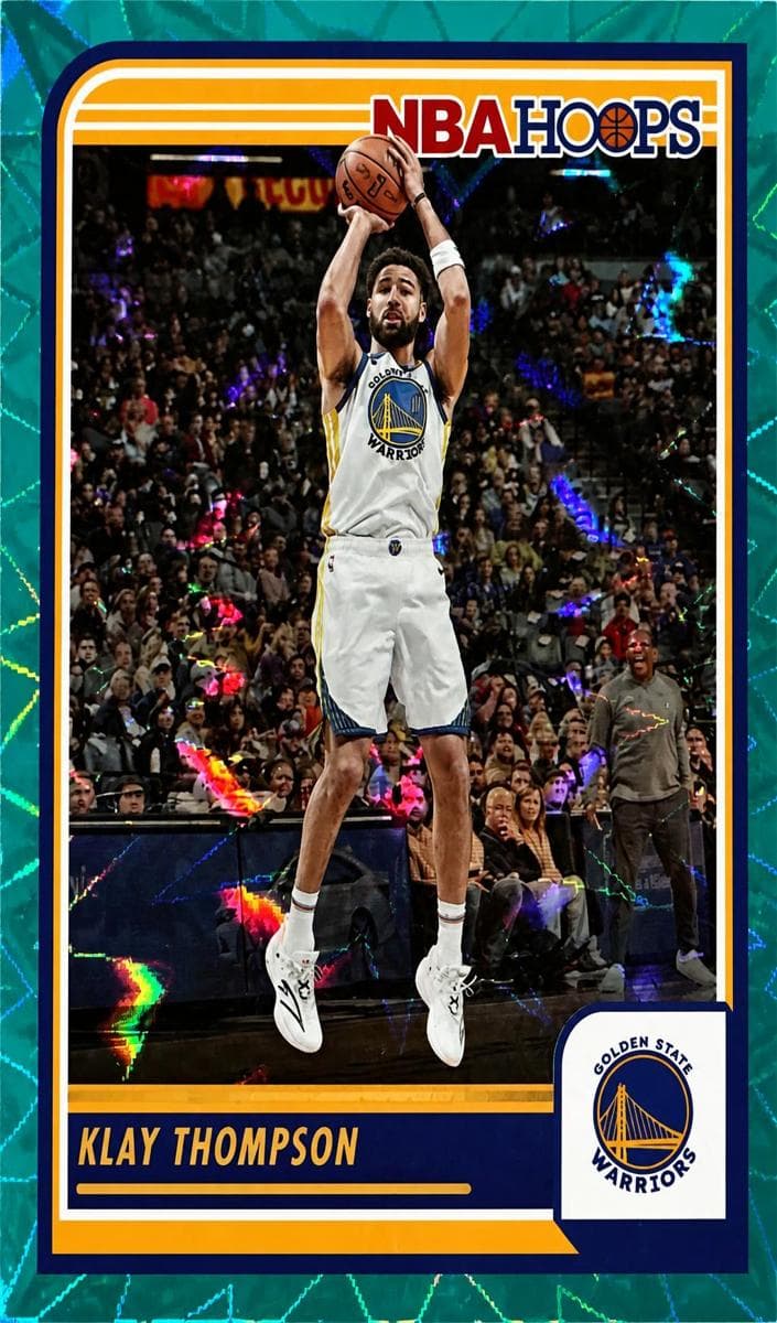 Klay Thompson 2023 panini Hoops Premium Stock