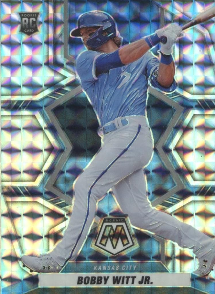 Bobby Witt Jr. 2022 panini Panini Mosaic