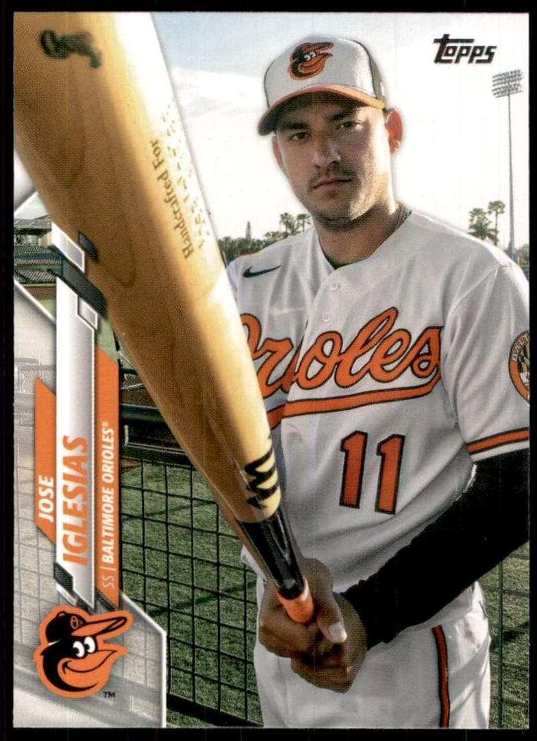 Jose Iglesias 2020 topps Topps Update