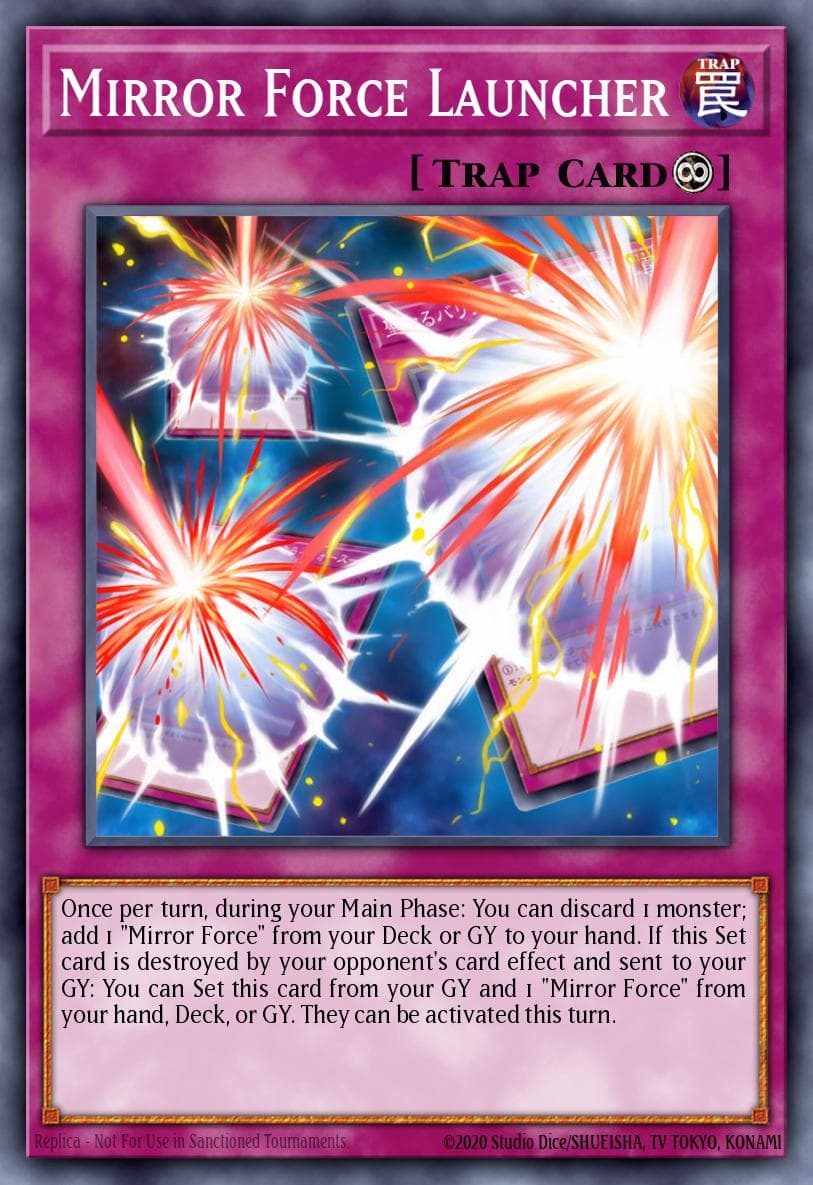 Mirror Force Launcher 2019 Yu-Gi-Oh! Japanese Structure Deck: Revolver