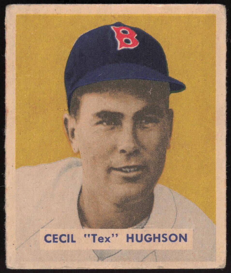 Cecil "Tex" Hughson 1949 bowman