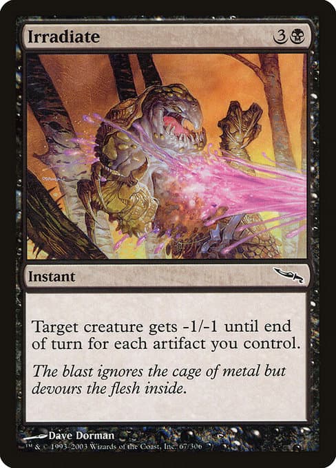 Irradiate 2003 Magic: The Gathering Mirrodin