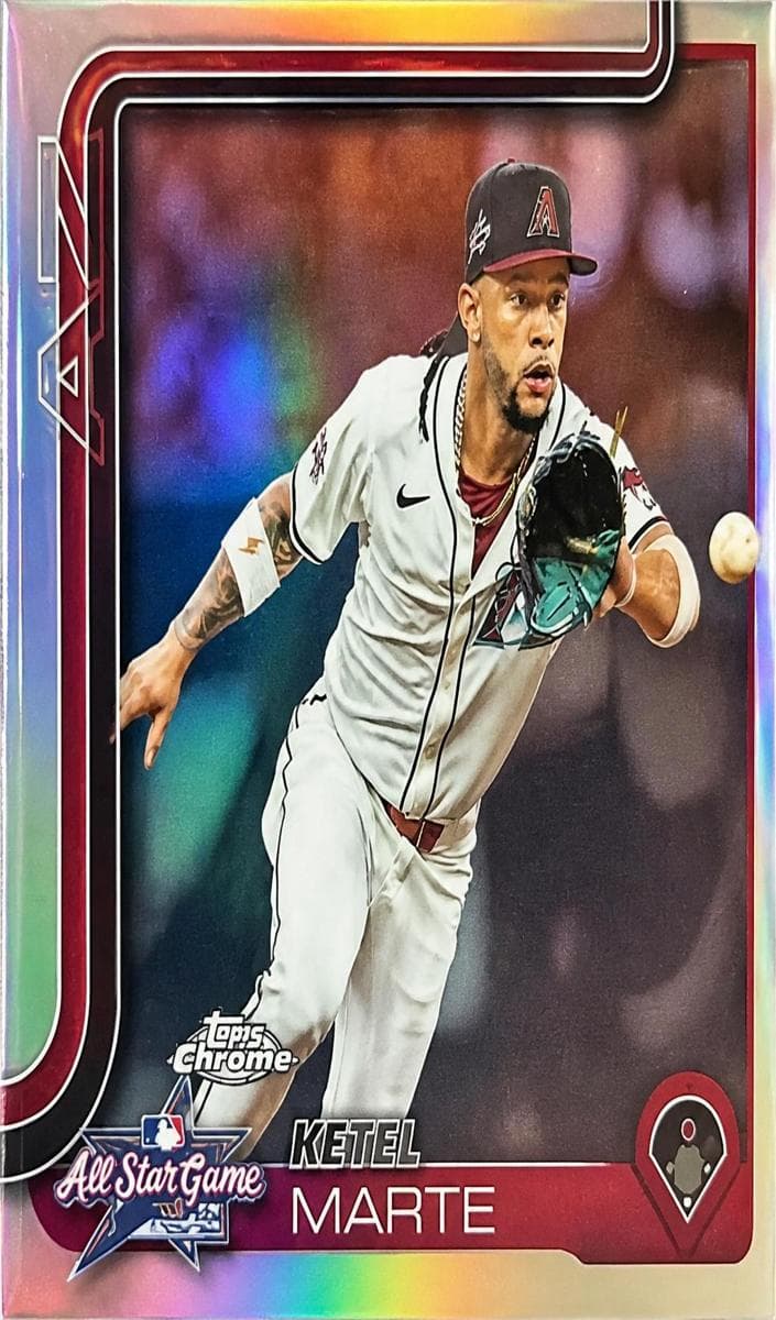 Ketel Marte 2025 topps Topps Chrome Update