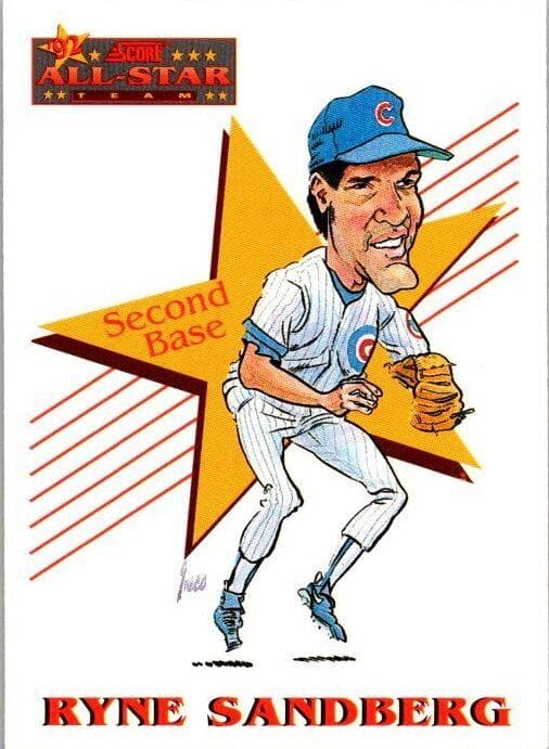 Ryne Sandberg 1993 panini Score
