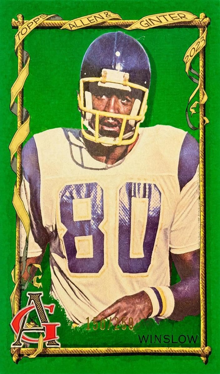 Kellen Winslow 2023 topps Topps Composite