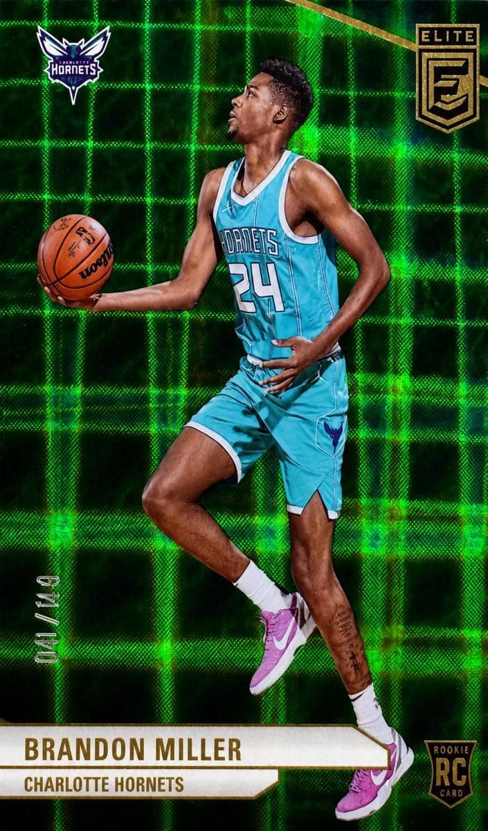 Brandon Miller 2023 panini Donruss Elite