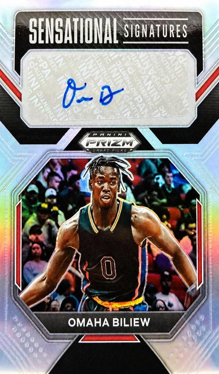 Omaha Biliew 2023 panini Panini Prizm Draft Picks