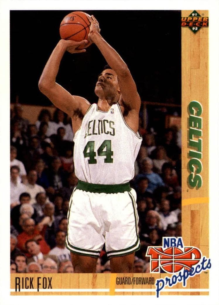 Rick Fox 1991 upper-deck Upper Deck