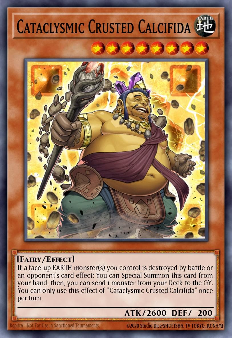 Cataclysmic Crusted Calcifida 2020 Yu-Gi-Oh! Ignition Assault