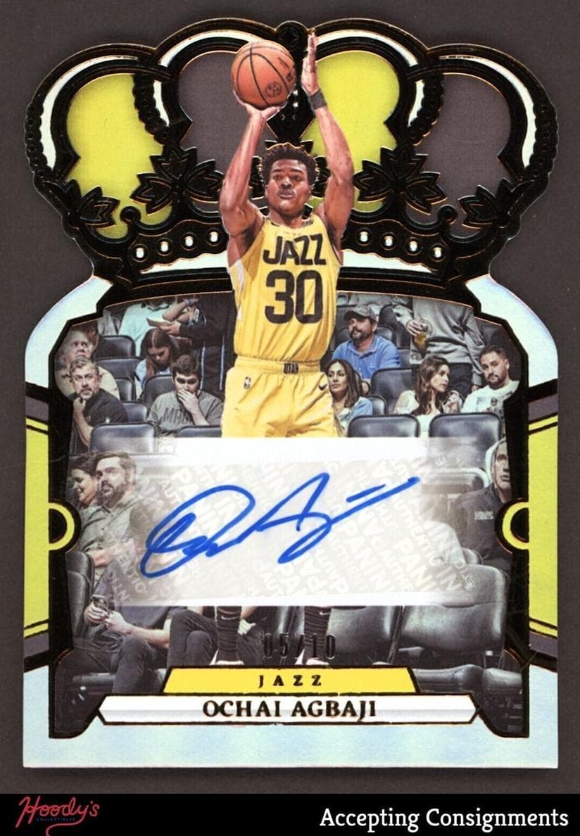 Ochai Agbaji 2023 panini Panini Crown Royale