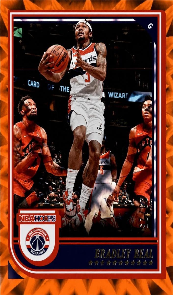 Bradley Beal 2022 panini Hoops Winter