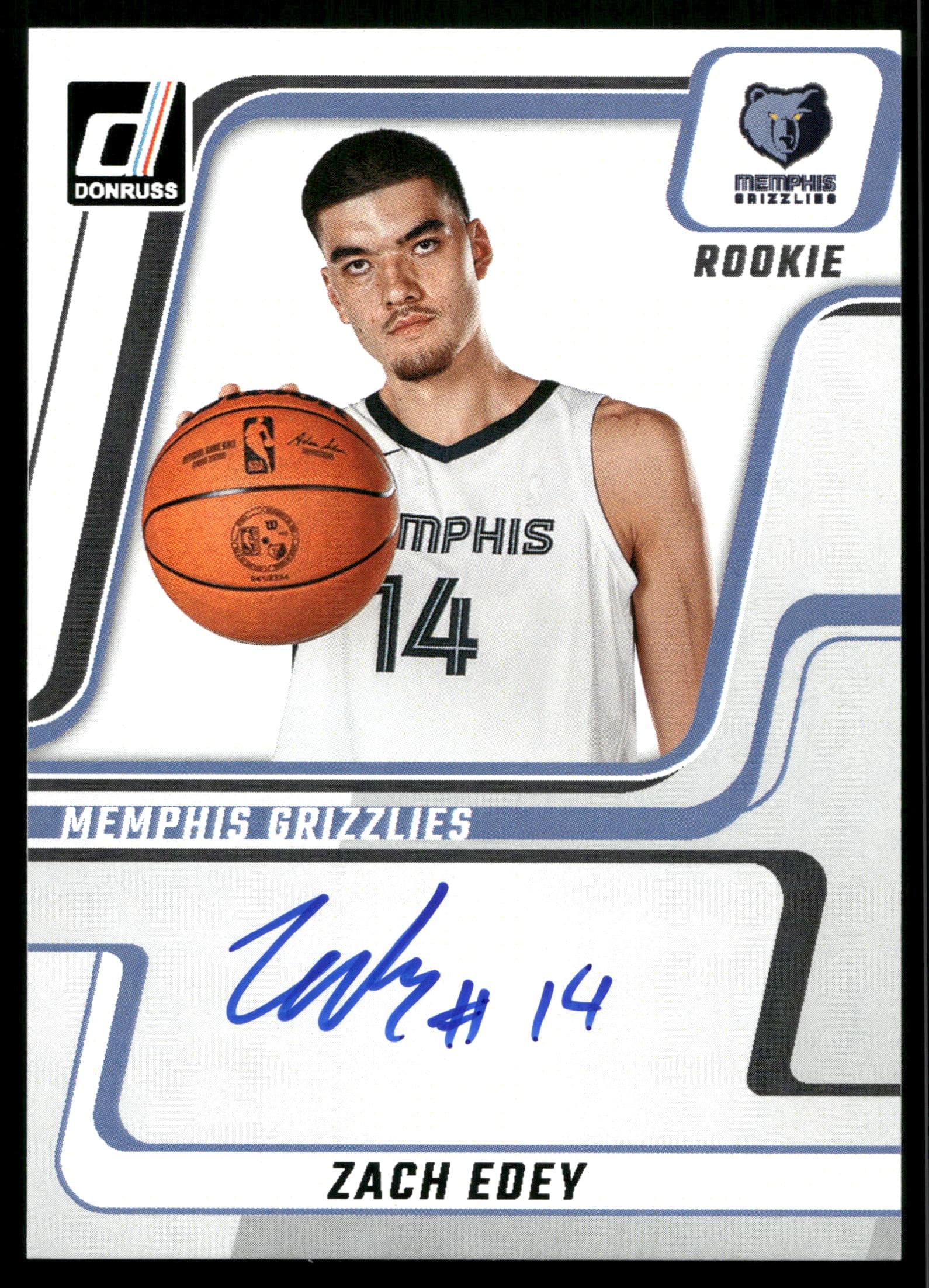 Zach Edey 2024 panini Donruss